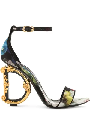 Dolce & Gabbana Sandalen mit barockem Absatz 105mm