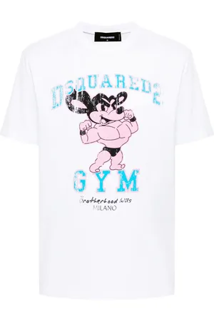 Dsquared2 T-Shirt mit grafischem Print