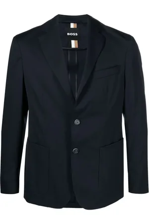 HUGO BOSS Einreihiges Sakko mit fallendem Revers