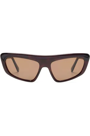 Gloria Coelho Cat-Eye-Sonnenbrille mit Logo-Print