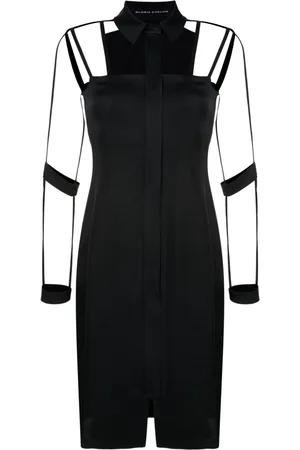 Gloria Coelho Optical Illusion Hemdkleid