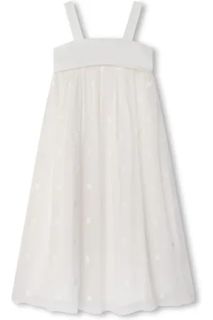 Chloé Kleid aus Seide mit Sterne-Print
