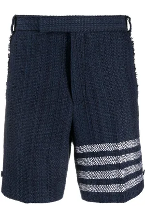 Thom Browne Tweed-Shorts mit Streifen