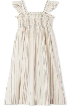 BONPOINT Gestreiftes Alexandra Kleid