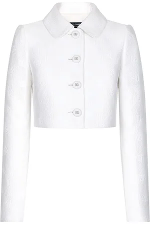 Dolce & Gabbana Geknöpfte Cropped-Jacke