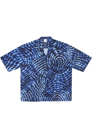 MARCELO BURLON AOP Hemd mit Soundwaves-Print
