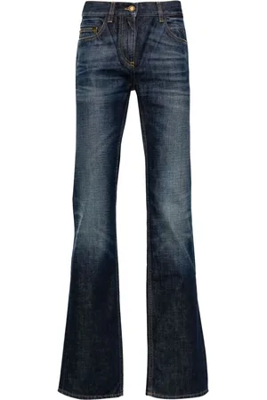 Palm Angels Gerade Jeans mit Logo-Stickerei