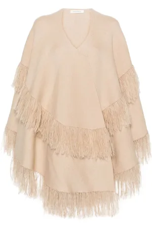 By Malene Birger Cape mit Fransen
