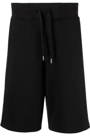 VERSACE Joggingshorts mit Logo-Applikation