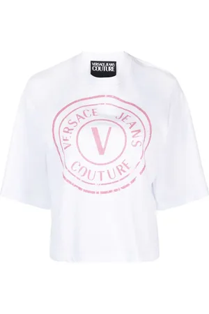 VERSACE T-Shirt mit Logo-Print