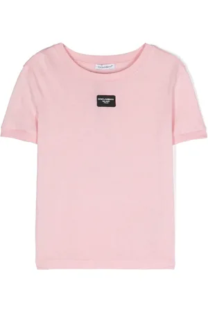 Dolce & Gabbana T-Shirt mit Logo-Applikation