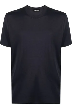 Tom Ford Meliertes T-Shirt aus Lyocellgemisch