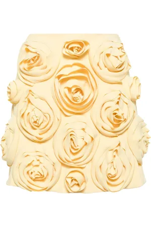 Viktor & Rolf Minirock mit Rosenapplikation