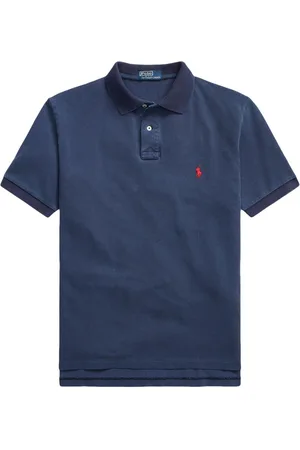 Ralph Lauren Poloshirt mit Polo Pony-Stickerei