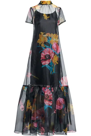 Staud Calluna Kleid mit Blumen-Print
