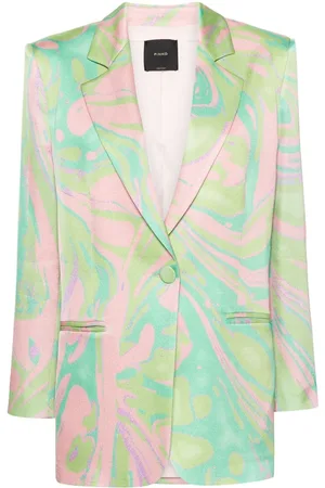 Pinko Sakko mit abstraktem Print