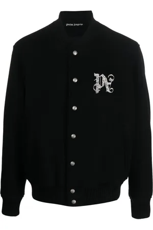 Palm Angels Bomberjacke mit Monogramm-Stickerei