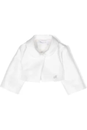 MONNALISA Cropped-Jacke mit Logo-Verzierung