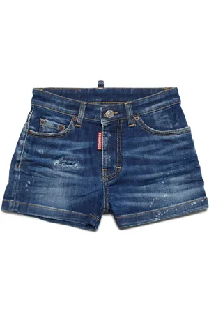 Dsquared2 Jeans-Shorts im Distressed-Look
