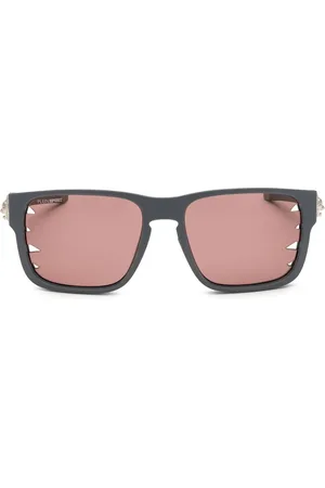 Philipp Plein Sonnenbrille mit eckigem Gestell