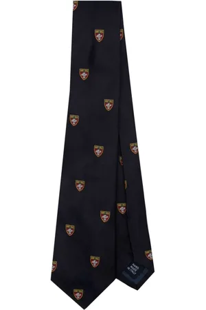 Ralph Lauren Repp Club Krawatte aus Seide
