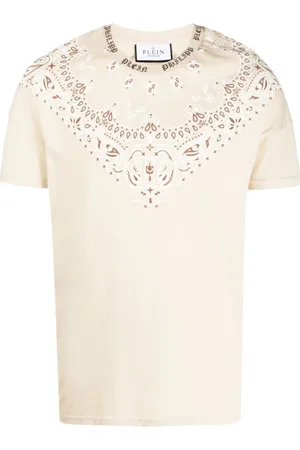 Philipp Plein T-Shirt mit Bandana-Print