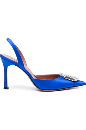 Amina Muaddi Camelia Slingback-Pumps 90mm