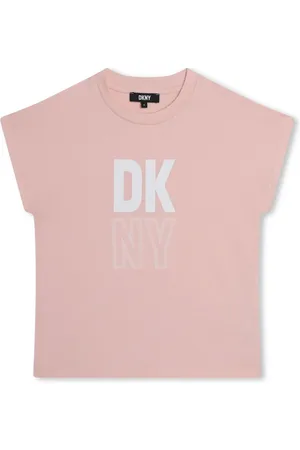 DKNY T-Shirt aus Bio-Baumwolle mit Logo-Print