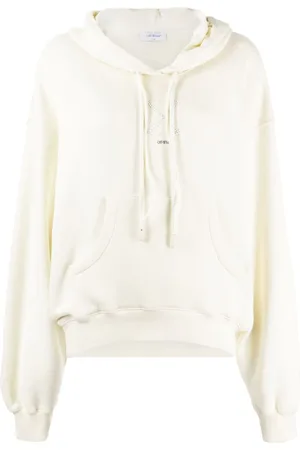 OFF-WHITE Hoodie mit Kristallen