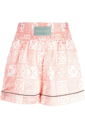OFF-WHITE Shorts mit hohem Bund