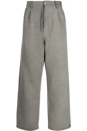 Izzue Bundfaltenhose mit geradem Bein