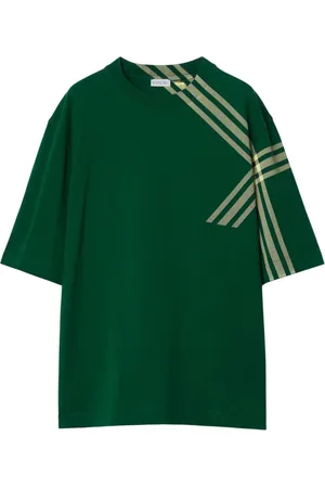 Burberry Kariertes T-Shirt