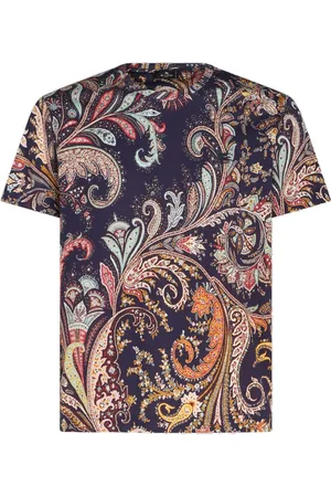 Etro T-Shirt mit Paisleymuster