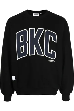Chocoolate Jersey-Sweatshirt mit Stickerei