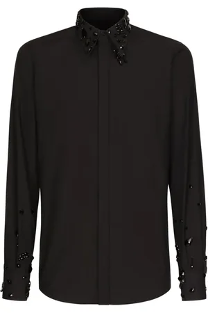 Dolce & Gabbana Hemd mit Strassverzierung