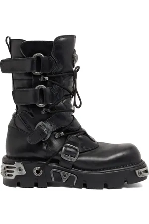 Paco rabanne X New Rock Stiefel mit Schnallenverschluss