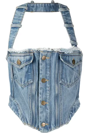 MONSE Ausgeblichenes Neckholder-Top