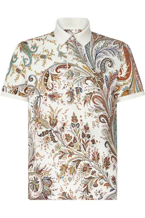 Etro Poloshirt mit Paisley-Print