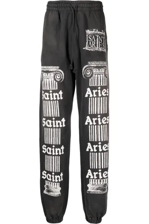 SAINT MXXXXXX Jogginghose mit Slogan-Print