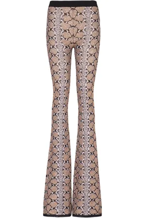 Balmain Jacquard-Hose mit ausgestelltem Bein