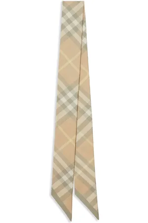 Burberry Schal aus Seide mit House-Check