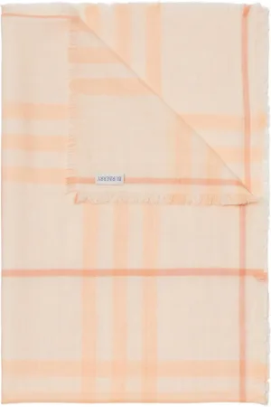 Burberry Wendbarer Schal mit Check