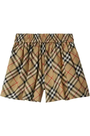 Burberry Karierte Shorts mit Stretchbund