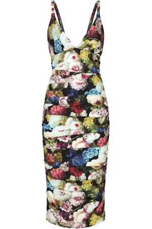 Dolce & Gabbana Kleid mit Blumen-Print