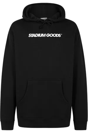 STADIUM GOODS® Horizontal Black Logo Hoodie