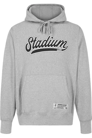 STADIUM GOODS® Script Logo Grey Hoodie