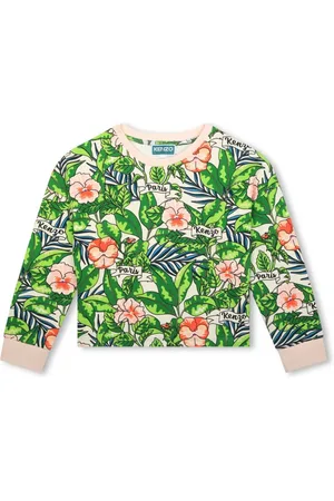 Kenzo Sweatshirt mit Blumen-Print