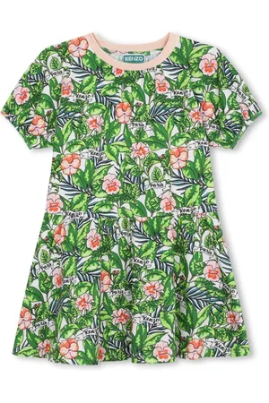 Kenzo Kleid mit Blumen-Print