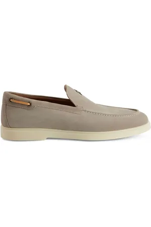 Giuseppe Zanotti Maui Loafer aus Wildleder mit Logo-Schild