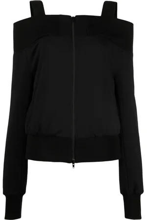 YOHJI YAMAMOTO Cropped-Top mit Reißverschluss